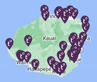 Tempest Weather Station map